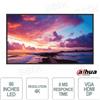 Dahua LM86-S400 - Monitor 86 Pollici - LED - 4K Ultra HD - 24/7 - 8ms - VGA - HDMI - DP - Dahua