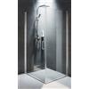 Riho Novik box doccia 90x80 cm rettangolare cromo lucida/vetro trasparente G003007120