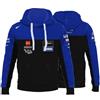 PRORACER Felpa Sottile Uomo Replica Squadra Moto Yamáha (XL)