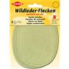 Kleiber - Toppe ovali in Pelle Scamosciata 12 x 10 cm, 1 Paio, Beige