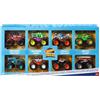 Hot Wheels Monster Trucks - Set da 8 Camion Die-Cast in Scala 1:64, con Hero e i