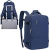 VMIKIV Zaino da Viaggio Aereo Bagaglio a Mano per Ryanair 40x20x25 Borse da Cabina Travel Bag,Zaini Antifurto Donna Uomo per Easyjet Wizz Air Vueling