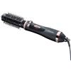 Beurer HT 80 Spazzola ad aria calda rotante, 1000W, funzione a ioni, 2 accessori per volume e ricci, rivestimento in ceramica, colpo di freddo, cavo girevole 360°, anello di aggancio