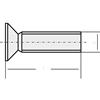 TOOLCRAFT 839911 - Viti a testa svasata M2,5, 12 mm, esagonale, DIN 965, in acciaio inox A2, 20 pezzi
