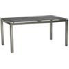 greemotion tavolo Boston, acciaio inox, piano in vetroceramica, circa 160 x 74 x 90 cm