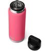 YETI Rambler Bottle Chug, Vacuum Insulated Stainless Steel Bottle with Chug Cap, Tropical Pink, 36 oz (1065 ml)