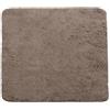 Brandsseller Tappeto da bagno 50x50 cm Tappetino da bagno Zerbino da bagno Tappeto da doccia quadrato in ciniglia antiscivolo assorbente lavabile in lavatrice - Taupe