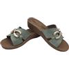 Roxanna Bellissime Ciabattine Donna Estive, Ciabatte Comode con Zeppa per Casa, Mare e Spiaggia, Eleganti Sandali in Sughero (Tiffany, Sistema Taglie Calzature EU, Adulto, Donna, Numero, Media, 40)