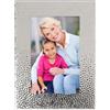 Lawrence Frames Cornice portafoto in metallo argentato, 10 x 15 cm, design martellato