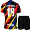 Hawkara Barcelona 2024/2025 Yamal #19 - Maglia da calcio per bambini, edizione speciale per bambini