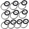 Garneck 10 Set Avvitatore A Impulso Anello Di Fusibile E Anello Di 1/2 - Ricambi Per Avvitatore Ad Aria Compressa - Anelli E Anelli Di Sicurezza Per Uso Affidabile