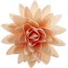 dekora - Fiore Gigante Commestibile in Ostia 12,5 cm - Dalia Autunno - Senza Glutine - Decorazioni per torte per compleanni, matrimoni, battesimi e comunioni