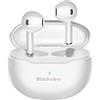Blackview AirBuds 20 Auricolari Wireless Bluetooth 5.4 con ANC Attivo, Impermeabili IPX7, 40H Autonomia, Design Confortevole per Sport/Lavoro, Ricarica Rapida USB-C, Compatibili con iPhone/Android