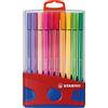 Stabilo 135217.04 Pennarello Pen 68, Confezione da 30 Pezzi