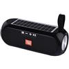 ELLENNE CASSA SPEAKER BLUETOOTH CON RICARICA SOLARE 10W ALTOPARLANTE WIFI TG182 (Nero)