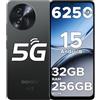 DOOGEE Note 59 Pro Smartphone 5G Android 15, 6.75 120Hz 32GB+256GB/TF 2TB Cellulari, T8200 Octa-Core Telefono Cellulare, 6250mAh/16MP+8MP/Fingerprint/Face ID/5G Dual SIM/Widevine L1/OTG/Tipo-C/NFC
