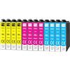 Yowell 12x Cartucce Compatibili per Epson T0715 T0712 T0713 T0714