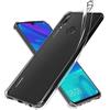 ebestStar - Cover per Huawei P Smart 2019, Custodia Silicone Trasparente, Protezione TPU Antiurto, Bordi Rinforzati, Trasparente