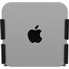 Hikig M1 - Supporto da parete in metallo personalizzato mac mini, compatibile con Mac Mini 2010