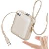 Hichain Banca di Potenza Portatile 22.5W Power Bank 10000mAh Alta Velocità con Display Digitale Dual Port Compatibile con iPhone 16/15/14/13, Samsung, iPad Oro