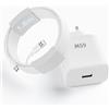 ACANDYA 65W Caricatore Rapido con Cavo USB C 1.8M per OPPO Find X3 Neo X2 Pro Reno7 5G Reno6 Reno4, Caricatore Rapido Charge VOOC con Cavo USB Type C per realme GT NEO 2 7 Pro X50 OnePlus Nord CE 2 9 8T