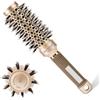 BUKYCAT Spazzola Rotonda per Capelli, Spazzola Rotonda per Asciugatura, Spazzola Rotonda in Ceramica Antistatica per Donne e Uomini, Lo Styling,L'arricciatura e la Lucentezza (32mm)