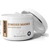 LAGLAMOR Egg White Face Masks Beauty & Anti-Aging Hyaluronic Acid Moisturiser for Under Eye Wrinkles Hydrating - Purifying Skincare for Smooth and Radiant Complexion 150ml