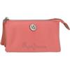 Pepe Jeans Corin Portafoglio Tre scomparti Rosa 17,5x9,5x2 cm Poliestere e PU by Joumma Bags, Rosa, Taglia unica, Portafoglio Tre Scomparti