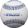 Baden All Weather - Pallone da baseball in vera pelle, misura ufficiale (una dozzina)