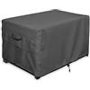 ULTCOVER Copertura per panca da giardino, impermeabile, rettangolare, 137,2 x 71,1 cm, nero