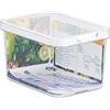 CARE + PROTECT Contenitore alimenti smart 2.15 L - Trasparente | Organizer frigorifero impilabile; valvola anti-umidità; coperchio ermetico; BPA free; lavabile in lavastoviglie