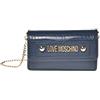 Love Moschino JC4432PP0FKS0, Borsa a Spalla, Donna, Blu, Taglia unica