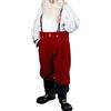 PDYLZWZY Tuta da uomo Babbo Natale, tuta, tuta, salopette natale per adulti, Colore: rosso, XL