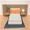 miasuite i sogni italiani Materasso Memory Singolo 90x200 cm, Alto 16 cm, Sfoderabile, Indeformabile, Anallergico, Antiacaro, Traspirante | Ortopedico, Dispositivo Medico, Made in Italy | One