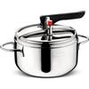 Lagostina 30594 Pentola a Pressione Inox Fire, 3.75 lt