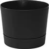 Root & Vessel Vaso per piante, nero opaco, 26,9 cm