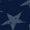 Catherine Lansfield Stars & Stripes Lenzuolo con angoli e federa bianca 90x200+50x80