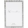 Lawrence Frames Cornice scintillante in metallo argentato, 4 x 6 cm, trasparente brillantezza