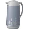 Zojirushi AHGB-10D-HG Kiriko Gray 1 L - Borraccia termica con rivestimento in vetro - conserva bevande calde e fredde - Design giapponese elegante