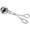 HERCHR Scoop per Polpette, Pinze per Polpette in Acciaio Inossidabile, Cake Pop Maker per Polpette, In Acciaio Inox Ballers di Carne, Melone Baller, Scoop per Biscotti per Utensili da Cucina