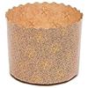 Ecopack stampo in carta per panettone alto da 100 g, adatto al forno fino a 220°C, confezione da 100 pz