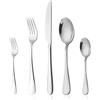 AMFUN Set di Posate per 6 Persone, Set Posate, 30 Pezzi Posate Acciaio Inox con Coltello, Forchetta, Cucchiaio, Posate Acciaio Inox, Lucidato a Specchio, Lavabili in Lavastoviglie