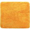 Brandsseller Tappeto da bagno 50x50 cm Tappetino da bagno Zerbino da bagno Tappeto da doccia quadrato in ciniglia antiscivolo assorbente lavabile in lavatrice - Arancione
