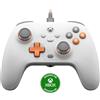GameSir T7 Controller Cablato per Xbox Series X|S, Xbox One e Windows 10/11, Gamepad da Gioco Plug and Play con Joystick ad Effetto Hall/Trigger Hall, Jack Audio da 3,5 mm - Bianco