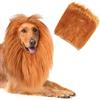 ITODA Parrucca da criniera di leone con orecchie per cani, parrucca da leone per feste, divertente, parrucca per animali domestici, cani di taglia media e grande, regolabile, con coda, per Halloween