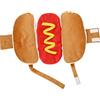 Happyyami Abbigliamento Comodo Per Feste Con Animali Domestici - Costume Da Hot Dog Impermeabile Per Cani Di Grossa Taglia Elegante Cappotto Per Bassotto