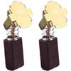Trade-Shop 999054/999-054 - 2 spazzole in carbone di bronzo, 5 x 6 x 12 mm, compatibili con avvitatore Hitachi Trade-Shop
