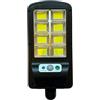 AntDau71® - Faretto LED Solare 400W con Pannello Integrato, Sensore di Movimento, Telecomando, IP66 Impermeabile, Controllo Intelligente, Staffa da Parete Inclusa - CW981