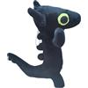 Mokassy Krokmou Dancing Meme Peluche Danza Drago Peluche Animali Dolci Peluche 25 cm Bambola Anime Sala Giochi Cuscino Nero