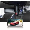 Baiyueao 4K 3840 * 2160P 1.8F Cam per Audi A1, A3, A4, A5, A6, A7, A8, Q2, Q3, Q5, Q7, Q8, S3, S5, S7 (2019-2025) - Telecamera per auto con WiFi. Incluso gratuito un supporto per microSD da 64GB.